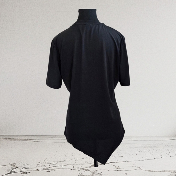 Gymshark Womans Black Short Sleeve Tee Size XXL - Picture 2 of 5